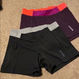 Reebok spandex shorts bundle